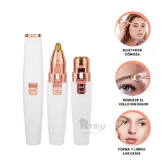 RYBIU IMPORT - Epilador Adaptable de Piel Blanco Y+Banderitas Adhesivas_123