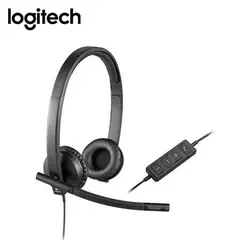 LOGITECH - AUDIFONO CON MICROFONO B2B H570E USB STEREO BLACK 981-000574