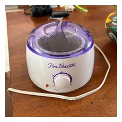 RYBIU IMPORT - Olla para Cera Bonita de Color Blanco y Lila