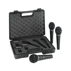 BEHRINGER - Microfonos XM1800S set de 3 Profesional Dinamicos