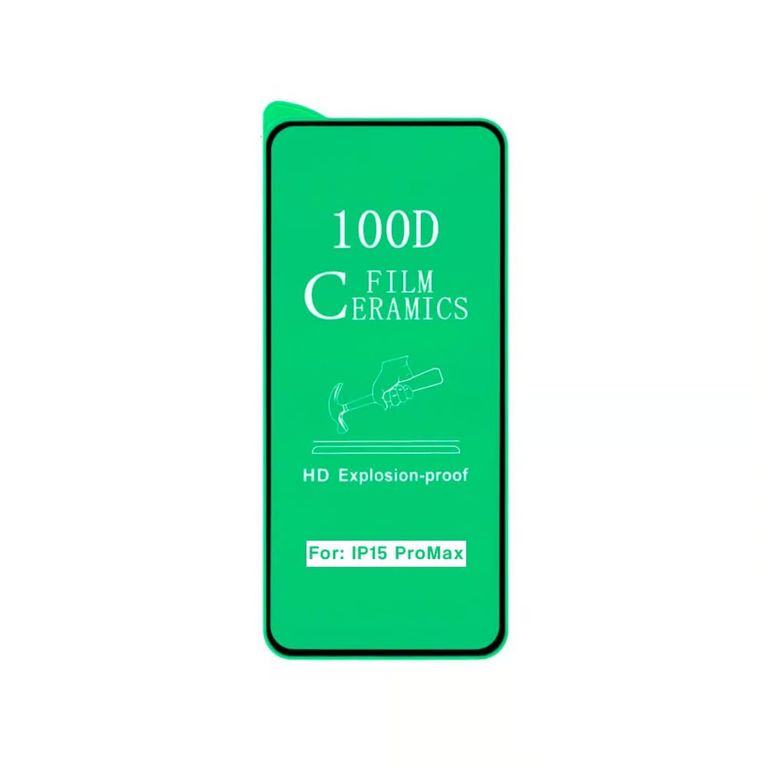 Mica de Ceramica HD Para iPhone 15 Pro Max