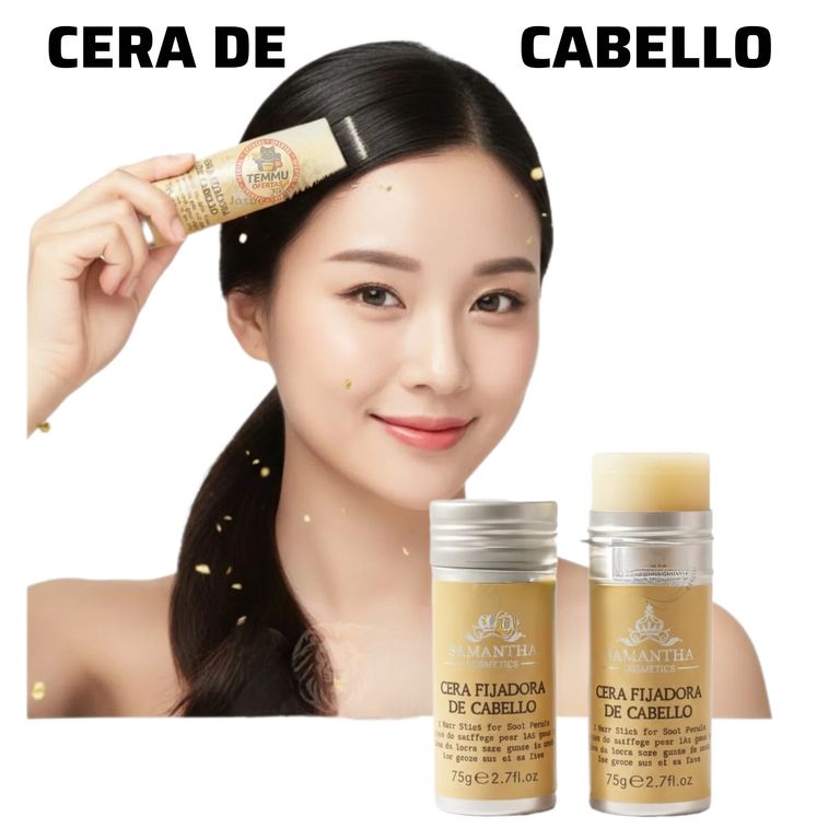 Cera de Cabello Sin Frizz para peinado fijo UNISEX