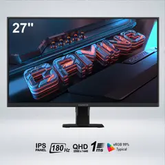 GIGABYTE - MONITOR GAMER GS27FA FULL HD 27 " IPS 180HZ 1MS HDR