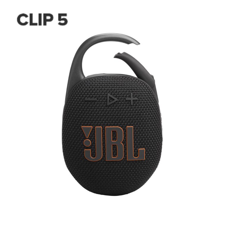 Clip 5 Parlante Bluetooth IP67 Vinculación Aurocast Hasta 12h - BK