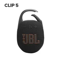 JBL - Clip 5 Parlante Bluetooth IP67 Vinculación Aurocast Hasta 12h - BK