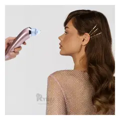 RYBIU IMPORT - Succionador de Granos Facial Color Rosado Y+Regalo Stickers