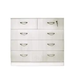 MUEBLES MACRUMO - Cómoda 5 Cajones Ibiza - Armado