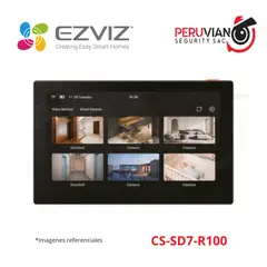 EZVIZ - MONITOR 7 ADICIONAL PARA VIDEOPORTERO CON WIFI CS-SD7-R100