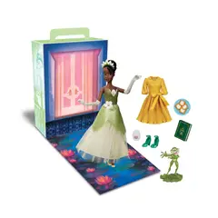 DISNEY - Muñeca Store Tiana con ropa y accesorios