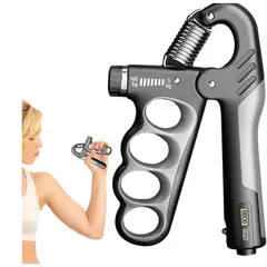 GENERICO - Hand Grip Color Negro 5kg 100kg