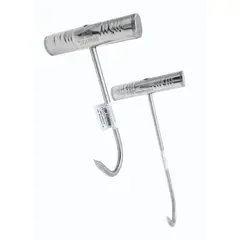 TIGERBEE - GANCHO PARA CARNES DE ACERO INOXIDABLE DE 30 CM