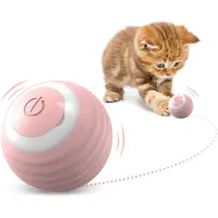 GENERICO - Pelota Inteligente para Gatos Juguete Interactivo Rosa