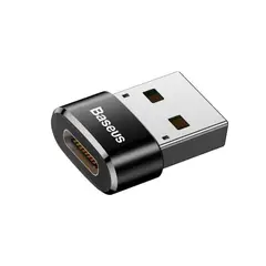 BASEUS - Adaptador de USB tipo C Hembra a USB Macho 3A CAAOTG-01