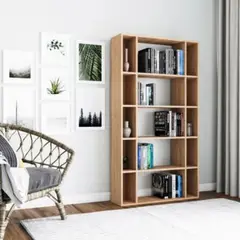 GENERICO - Estante Moderno Sanemi Marron R&R MUEBLES