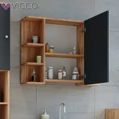 R&R MUEBLES - Mueble de Baño Moderno Ariane Marron
