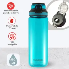 THERMOS - TOMATODO DEPORTIVA CELESTE 950 ML