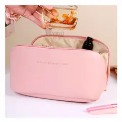 RYBIU IMPORT - Neceser de Viaje para Cosmeticos en Rosado Y+Regalo Stickers