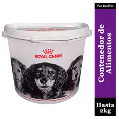 ROYAL CANIN - Contenedor de Comida Perros Hasta 2 kg
