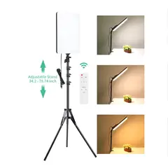 GENERICO - Luz LED de Estudio Fotográfico 19 Pulgadas + Trípode 2.10M