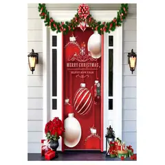 GENERICO - Funda Para Puerta tendencia navidad