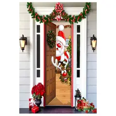 GENERICO - Funda Para Puerta tendencia navidad