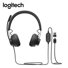 LOGITECH - AUDIFONO CON MICROFONO B2B ZONE WIRED USBUSB-C TEAMS BLACK