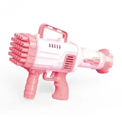 GENERICO - Pistola de Burbujas 48 agujeros Juguete de Niños y Niñas