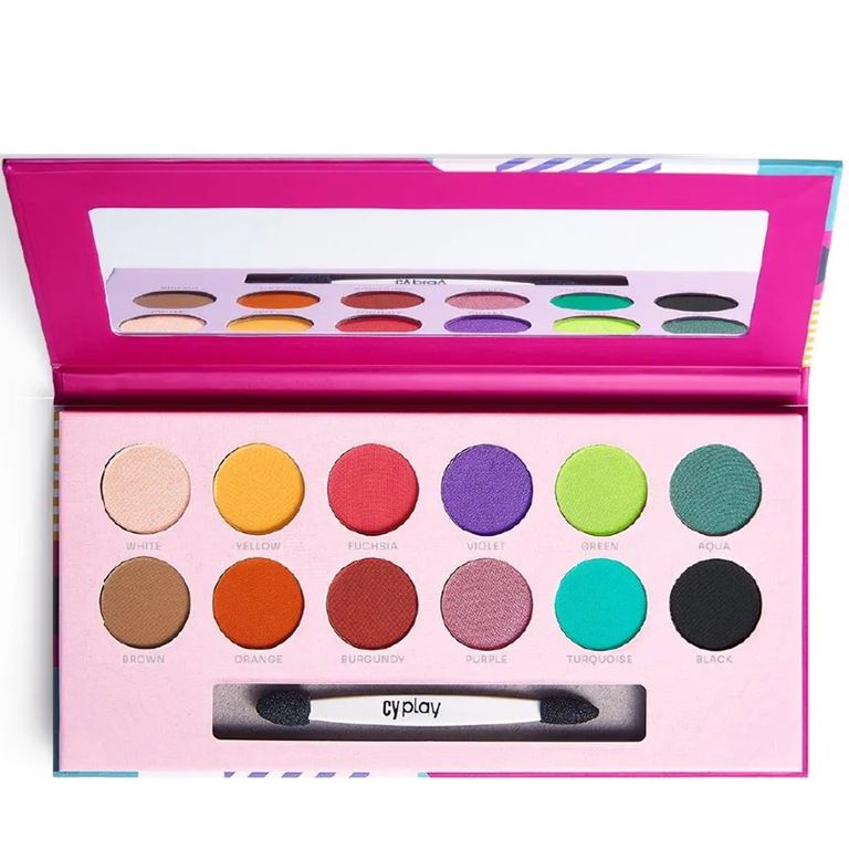 Paleta de Sombras Twelve OClock CyPlay de - COLOR FEVER