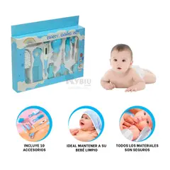 RYBIU IMPORT - Pack Delicado para Bebes de Color Azul Y+Regalo Agendita