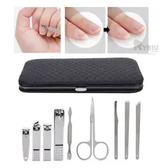 RYBIU IMPORT - Set de Belleza de Manos y Pies Color Negro Y+Regalo Agendita