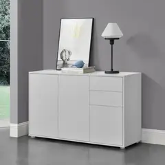 GENERICO - Aparador Moderno Tokisaki Blanco R&R MUEBLES
