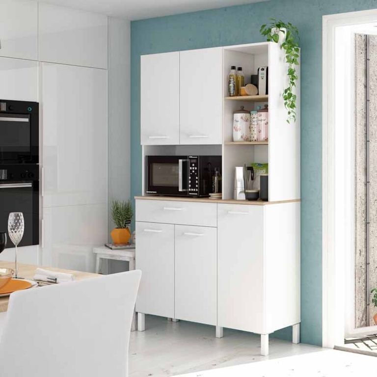 Mueble Auxiliar de Cocina para Microondas Sou