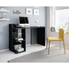 GENERICO - Escritorio Moderno Urameshi Negro RR MUEBLES