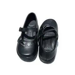 CRUZATO - Zapato escolar negro de cuero LAZ_.