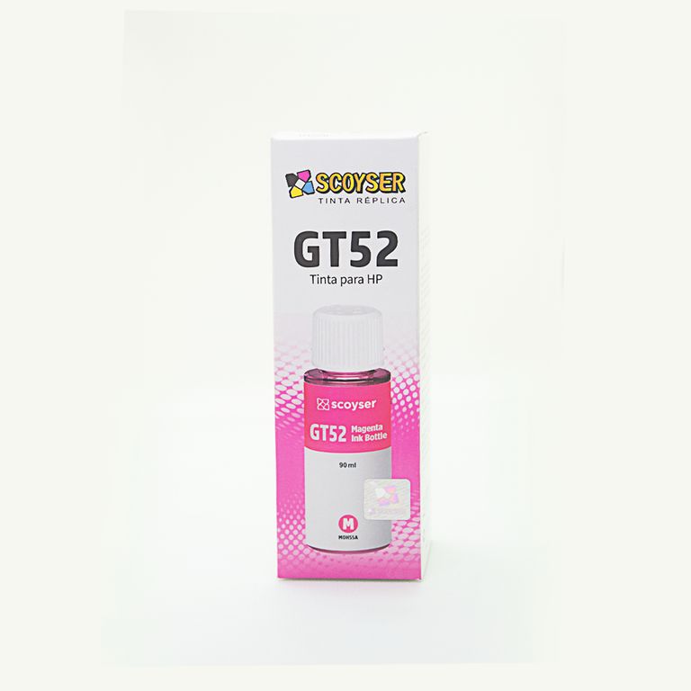 Tinta Compatible Gt52 Magenta