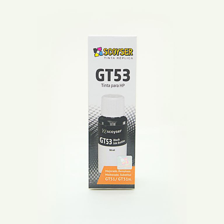Tinta Compatible Gt53 Black