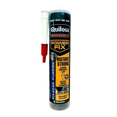 QUILOSA - Adhesivo Power Fix Instant Strong 280 ml. Negro