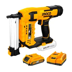 INGCO TOOLS - CLAVADORA INALÁMBRICA 20V LITIO INGCO + 1 BATERÍA 2AH + 1 CARGADOR