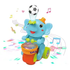 GENERICO - Juguete Musical Elefante Con Luces Lindo Diseño