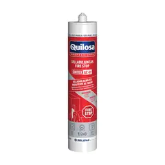 QUILOSA - Sellador de Juntas AC 51 Fire Stop 300 ml Gris Perla