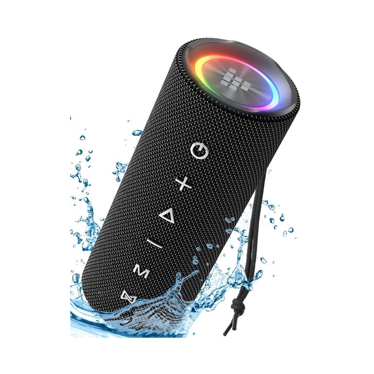 Parlante Bluetooth Mirtune C2 de 24W y Conexión TWS - Negro