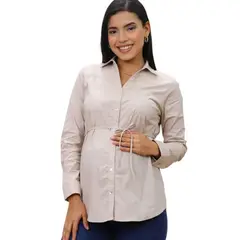 GENERICO - Blusa Maternal manga larga Mama A La Mode