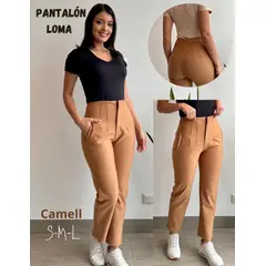 GENERICO - PANTALÓN PINZAS LOMA MUJER ROQUE
