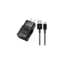 GENERICO - Cargador Cable C Carga Rápida 15W para Galaxy S8 S8 Plus S9 S9 Plus Ne