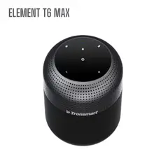 TRONSMART - Parlante Bluetooth Element T6 Max Sonido de 360º - Negro