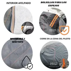 SMART COVER - COBERTOR IMPERMEABLE CAMIONETA TOYOTA COROLLA CROSS HÍBRIDO