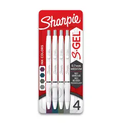 SHARPIE - S-Gel - Colores Metálicos x4