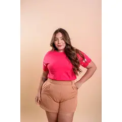 GENERICO - Polo con estampado para mujer