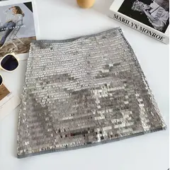 GENERICO - Falda con Lentejuelas para mujer - Clayde