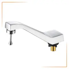 FRATELLI - Grifería Temporizada Lagrimar en Bronce Cromado